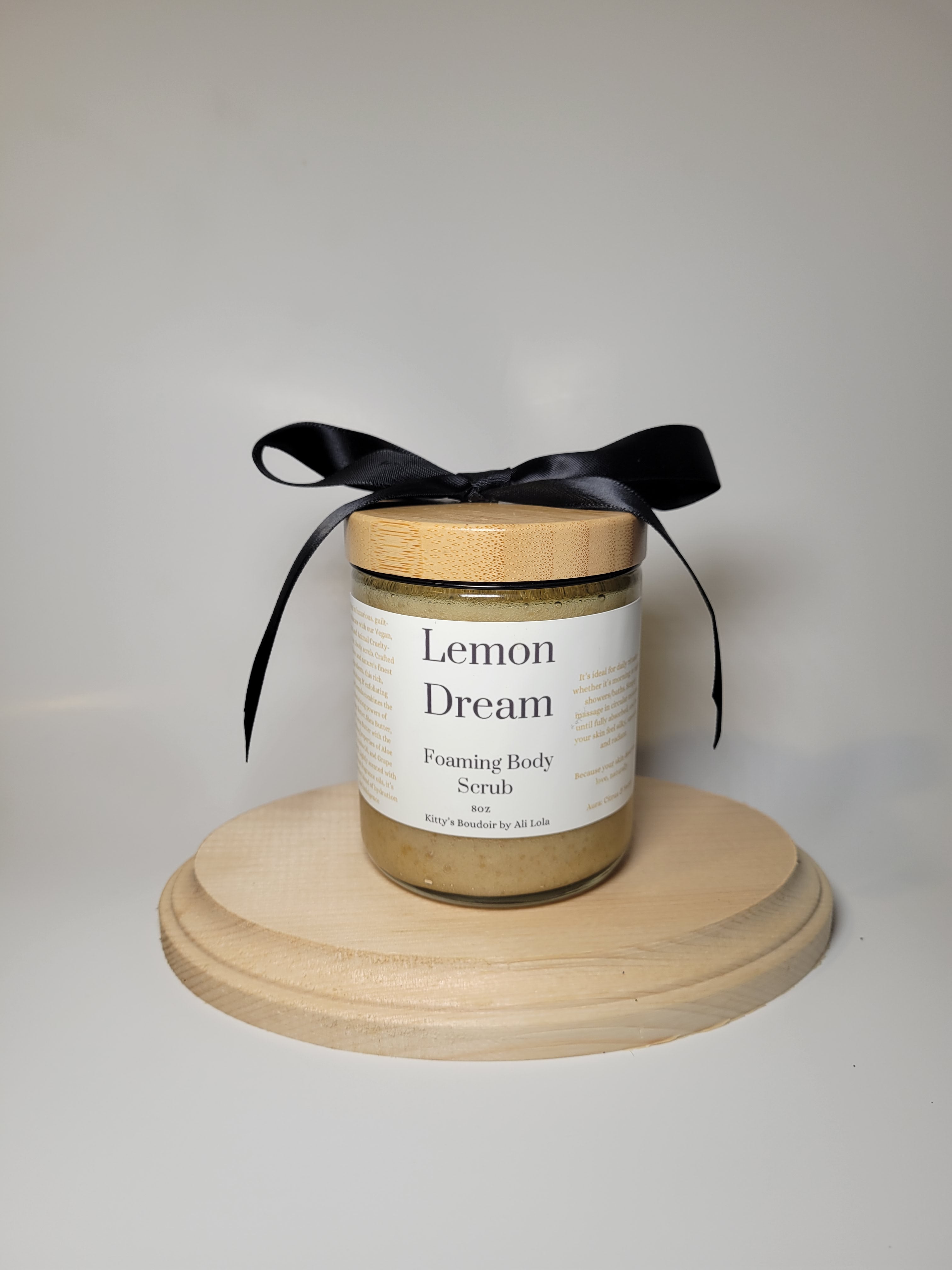 Lemon Dream Foaming Body Scrub