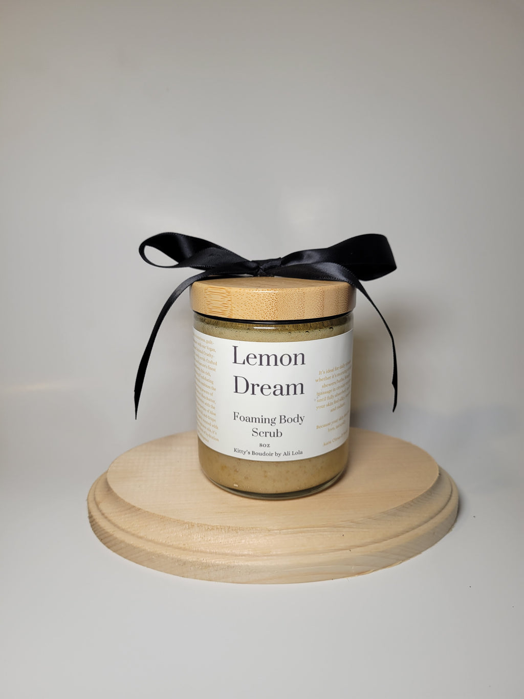 Lemon Dream Foaming Body Scrub